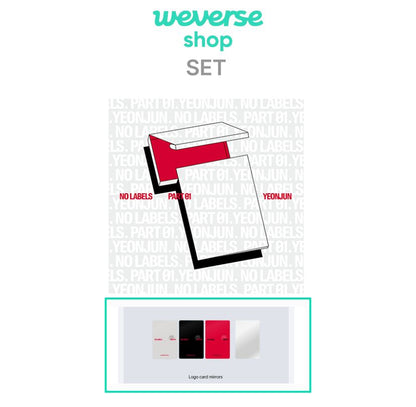 [WV POB] YEONJUN - NO LABELS: PART 01 [Weverse Albums Ver.] SET