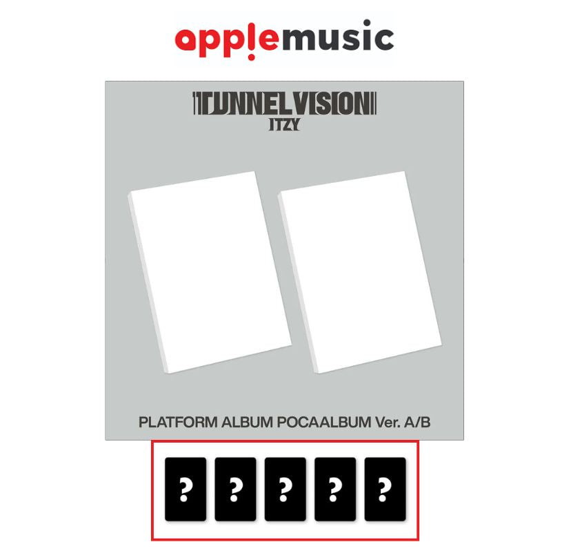 [APPLEMUSIC POB]  ITZY - TUNNEL VISION [POCAALBUM Ver.] SET