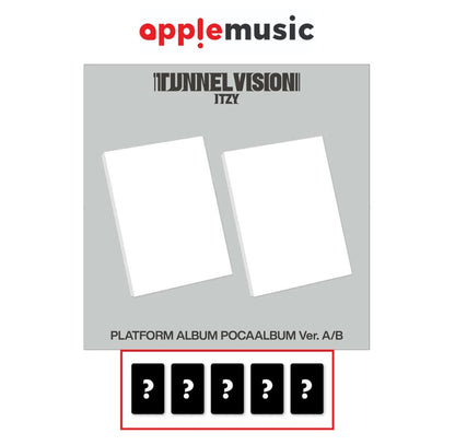 [APPLEMUSIC POB]  ITZY - TUNNEL VISION [POCAALBUM Ver.] SET