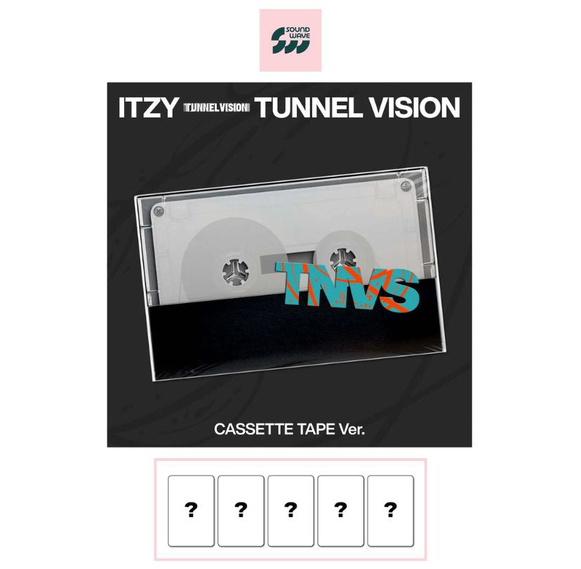 [SOUNDWAVE POB] ITZY - TUNNEL VISION [Cassette Tape Ver.]