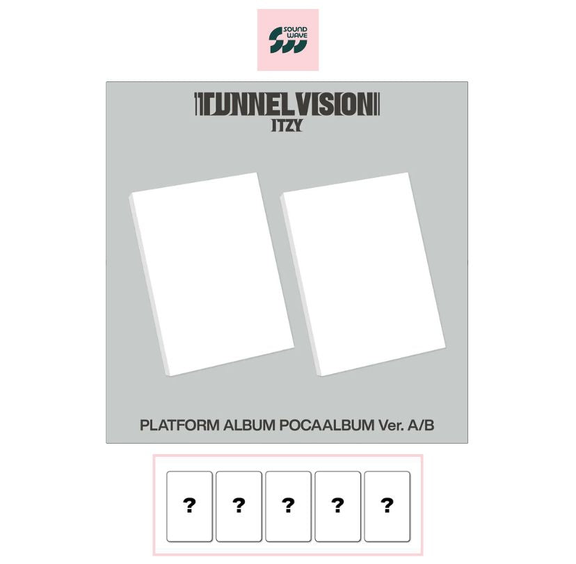 [SOUNDWAVE POB]  ITZY - TUNNEL VISION [POCAALBUM Ver.] RANDOM