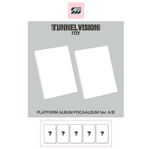 [SOUNDWAVE POB]  ITZY - TUNNEL VISION [POCAALBUM Ver.] RANDOM