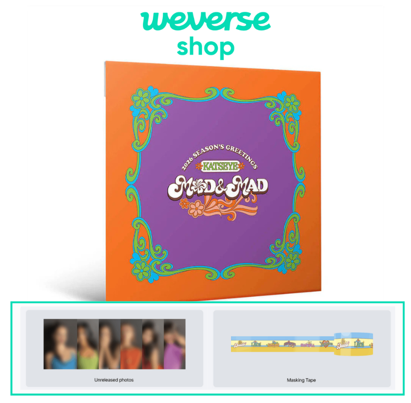 [WV POB] KATSEYE - 2026 SEASON'S GREETINGS