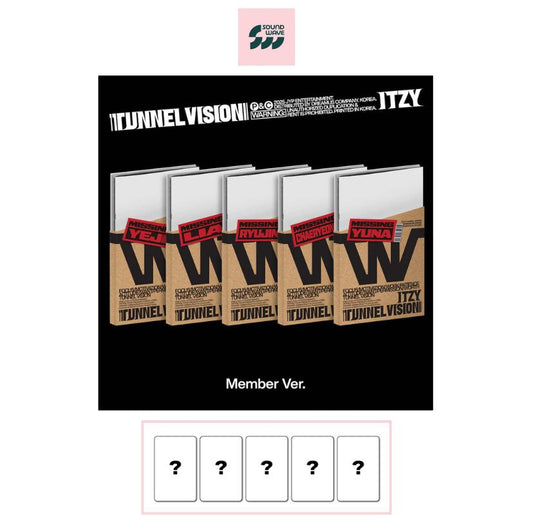[SOUNDWAVE POB] ITZY - TUNNEL VISION [Member Ver.] RANDOM