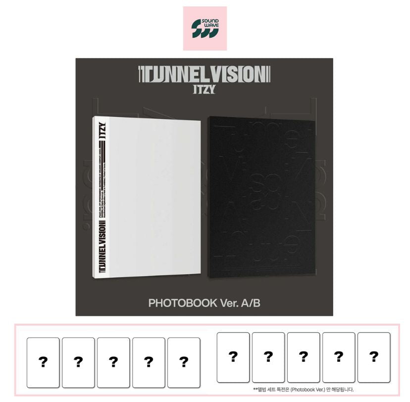 [SOUNDWAVE POB] ITZY - TUNNEL VISION [Photobook Ver.] SET