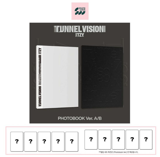 [SOUNDWAVE POB] ITZY - TUNNEL VISION [Photobook Ver.] SET