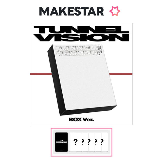 [MAKESTAR POB] ITZY - TUNNEL VISION [Box Ver.]