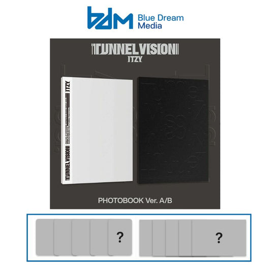[BDM POB] ITZY - TUNNEL VISION [Photobook Ver.] SET