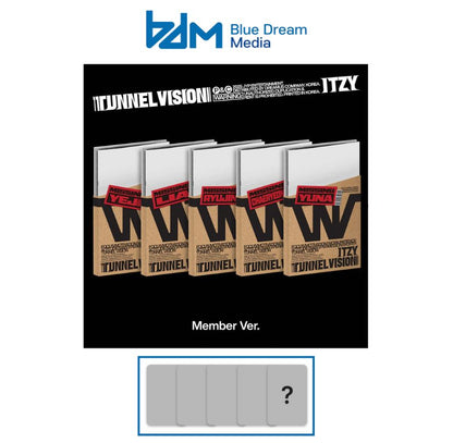 [BDM POB] ITZY - TUNNEL VISION [Member Ver.] RANDOM