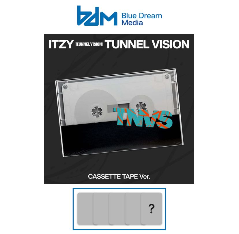 [BDM POB] ITZY - TUNNEL VISION [Cassette Tape Ver.]