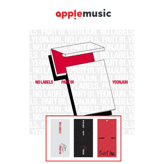 [APPLEMUSIC POB] YEONJUN - NO LABELS: PART 01 [Weverse Albums Ver.] SET