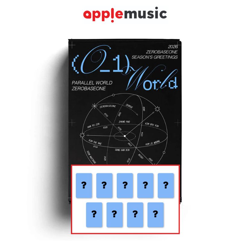 [APPLE MUSIC POB] ZEROBASEONE - 2026 SEASON'S GREETINGS [(0_1) World]
