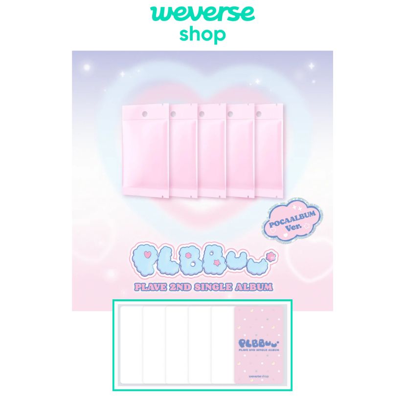 [WV POB] PLAVE - PLBBUU [POCAALBUM Ver.]