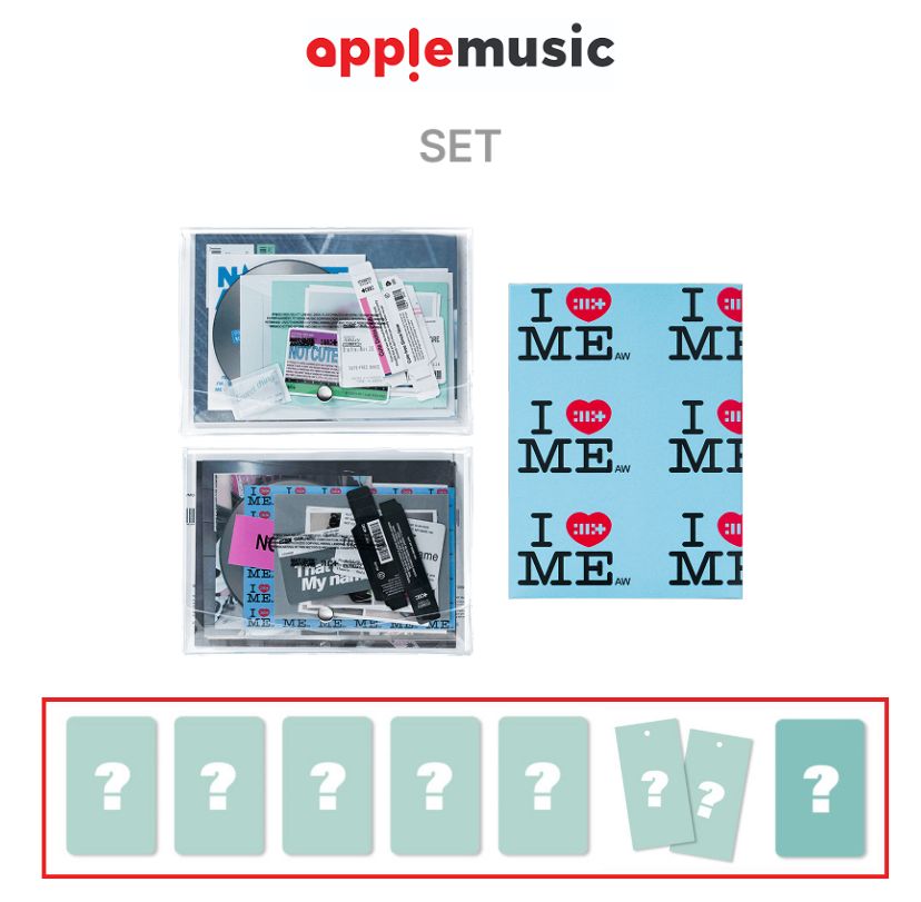 [APPLE MUSIC POB] ILLIT - NOT CUTE ANYMORE [Standard Ver. + Weverse Album Ver.] SET