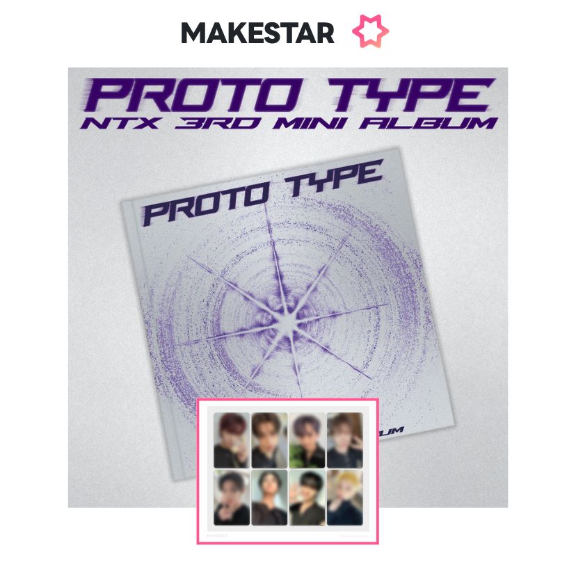 [MAKESTAR POB] NTX - PROTO TYPE [Photobook Ver.]