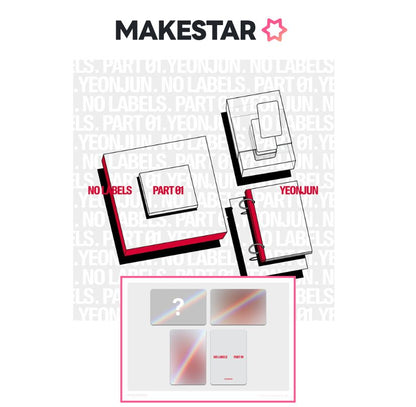 [MAKESTAR POB] YEONJUN - NO LABELS: PART 01 [Standard Ver.] SET