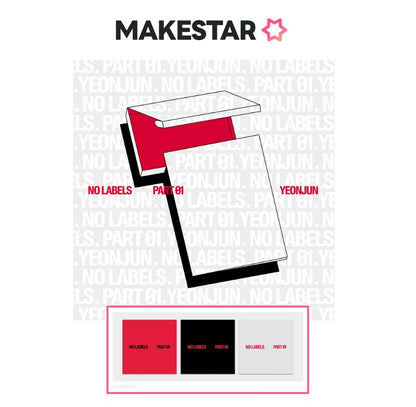 [MAKESTAR POB] YEONJUN - NO LABELS: PART 01 [Weverse Albums Ver.] SET