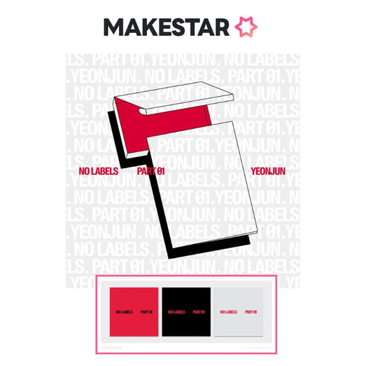 [MAKESTAR POB] YEONJUN - NO LABELS: PART 01 [Weverse Albums Ver.] SET