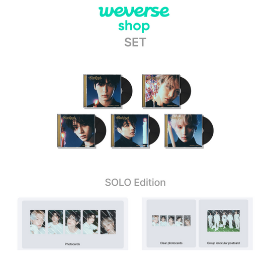 [WV POB] TXT - Starkissed [MEMBER SOLO Edition 5 SET]