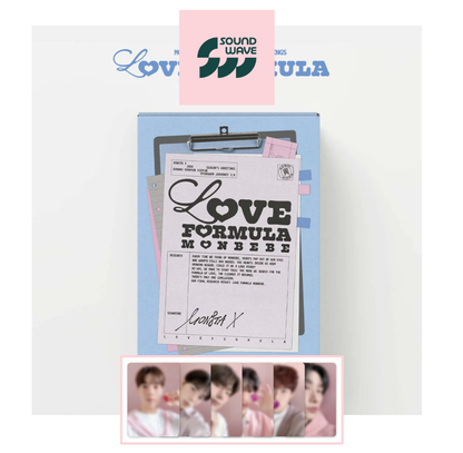 [SOUNDWAVE POB] MONSTA X - 2026 SEASON'S GREETINGS [LOVE FORMULA MONBEBE]