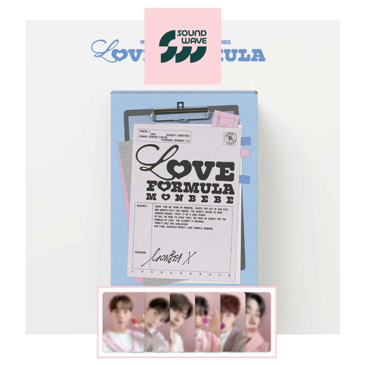 [SOUNDWAVE POB] MONSTA X - 2026 SEASON'S GREETINGS [LOVE FORMULA MONBEBE]