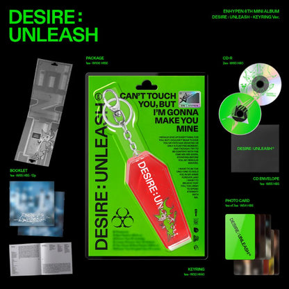 ENHYPEN - Desire : Unleash [KEYRING Ver.]