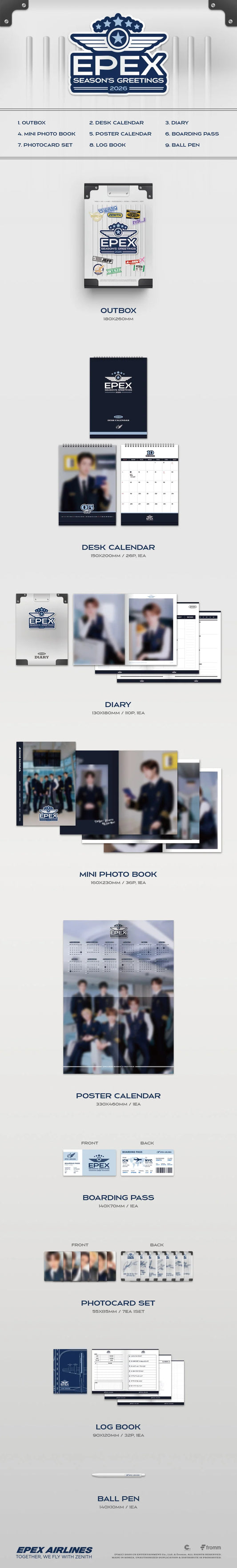 EPEX - 2026 SEASON'S GREETINGS