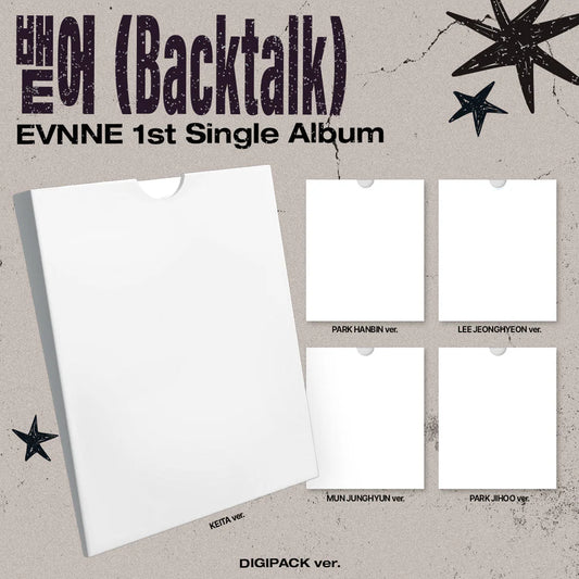 EVNNE - Backtalk [DIGIPACK Ver.]