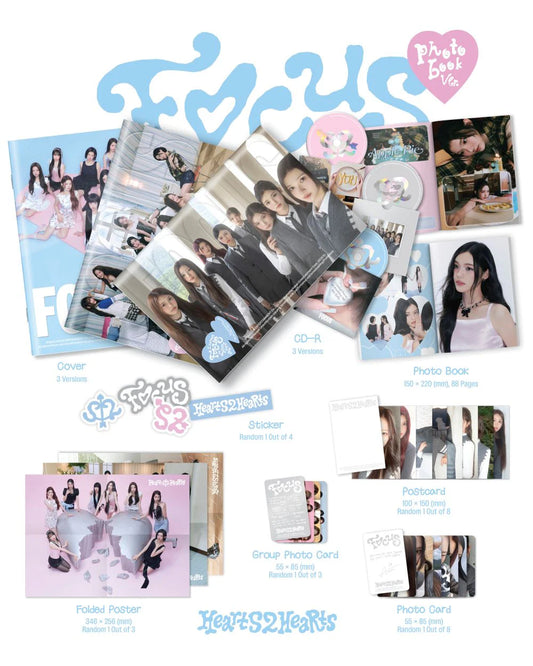 Hearts2Hearts - FOCUS [Photobook Ver.]