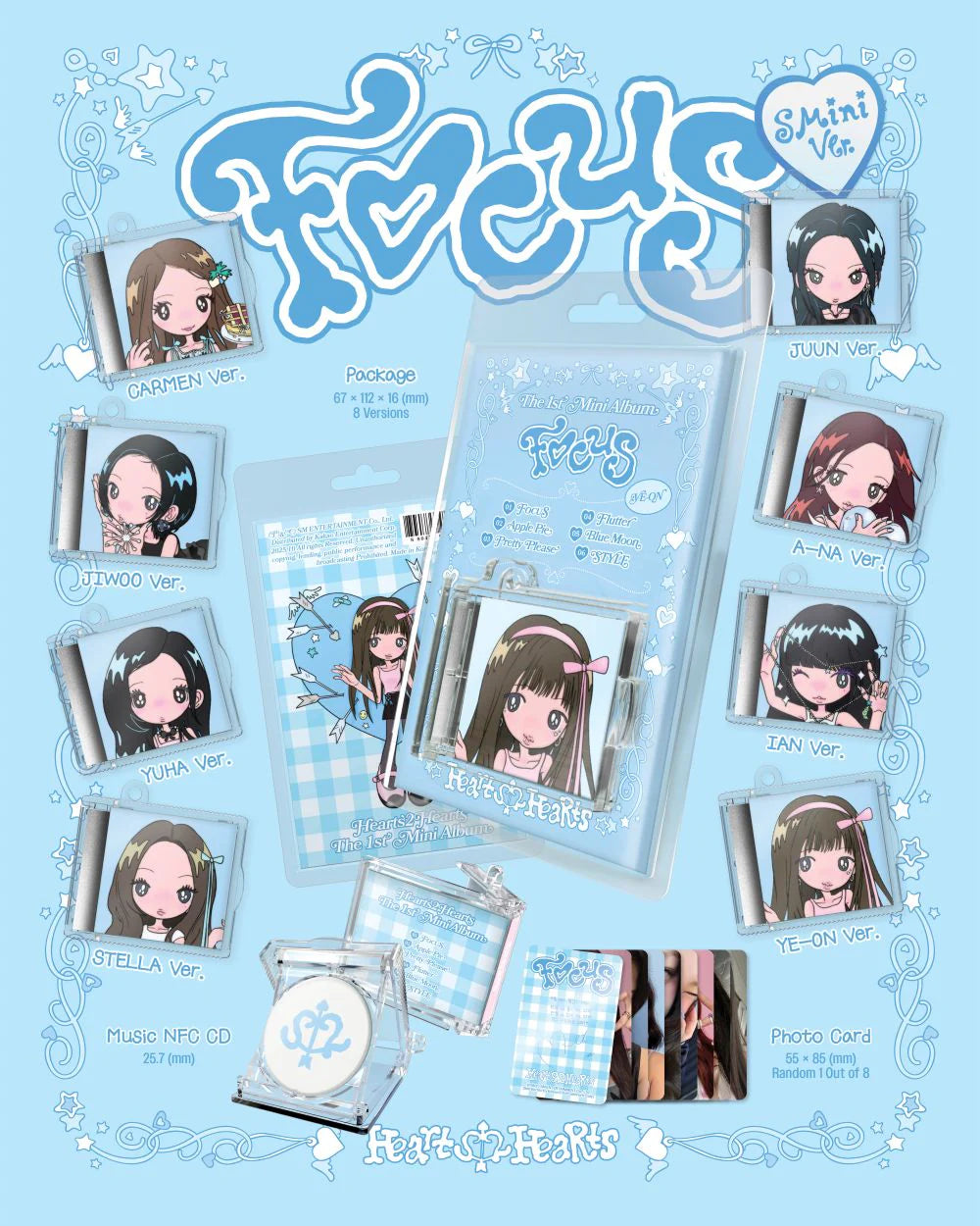 Hearts2Hearts - FOCUS [SMini Ver.]