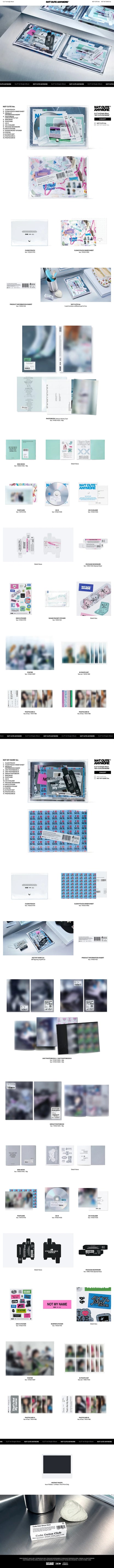 [APPLE MUSIC POB] ILLIT - NOT CUTE ANYMORE [Standard Ver. + Weverse Album Ver.] SET