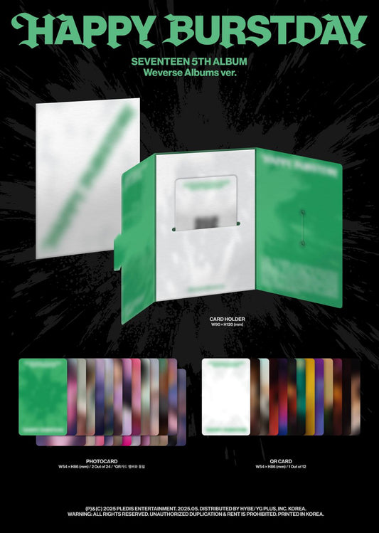 SEVENTEEN - Happy Burstday [Weverse Album Ver.]