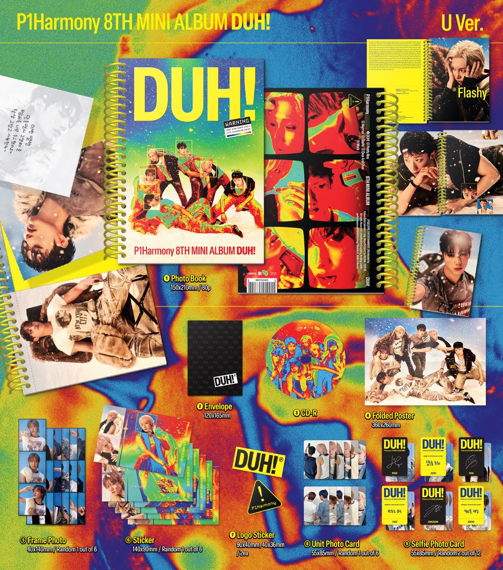 [VC WHOSFAN STORE POB] P1HARMONY - Duh! [Standard Ver.] RANDOM