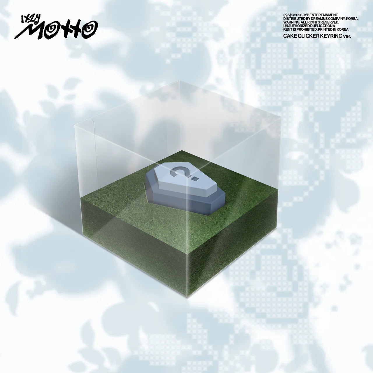 ITZY - Motto [CAKE CLICKER KEYRING Ver.]