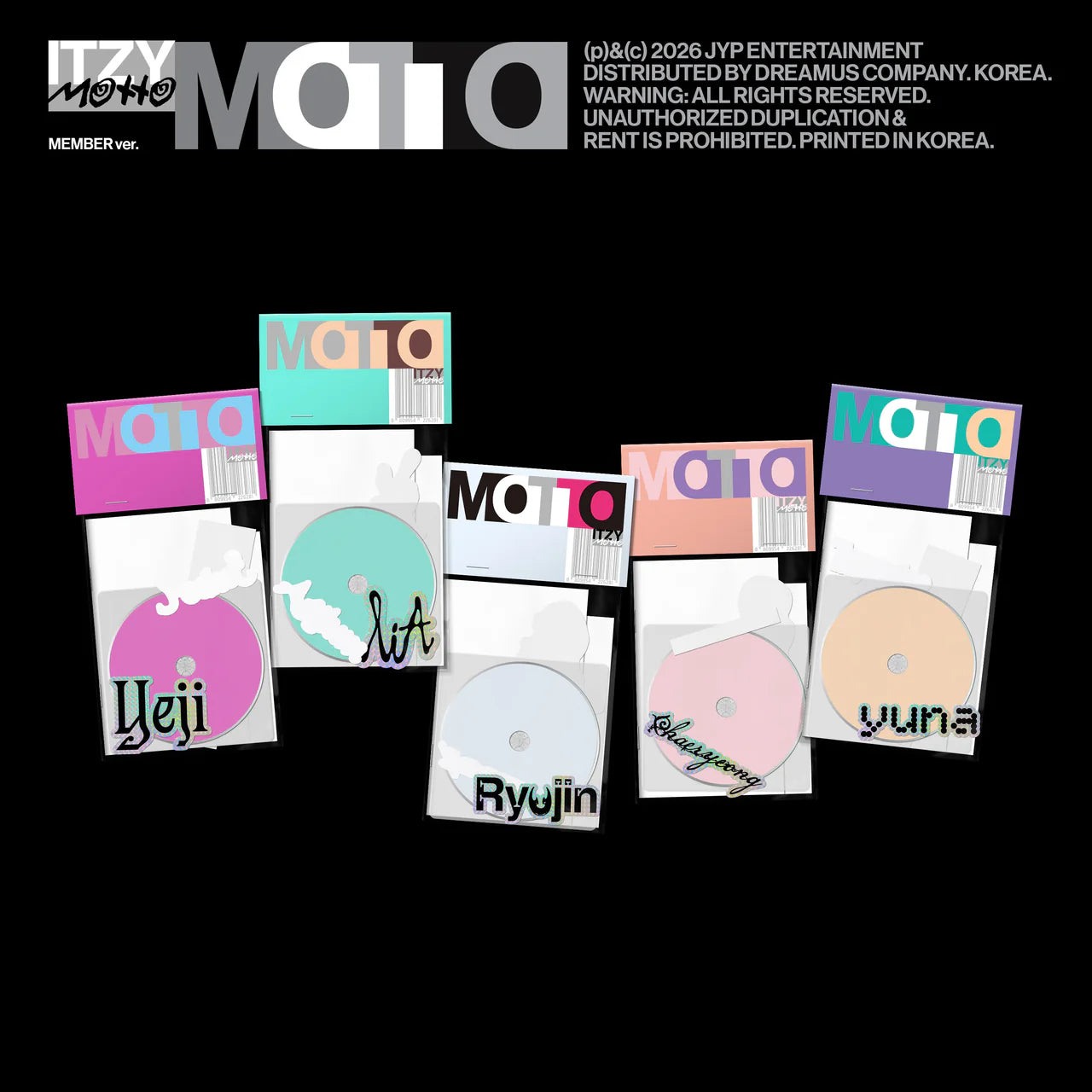 ITZY - Motto [MEMBER Ver.]