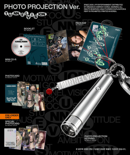 [MAKESTAR POB] ITZY - TUNNEL VISION [Photo Projection Ver.]
