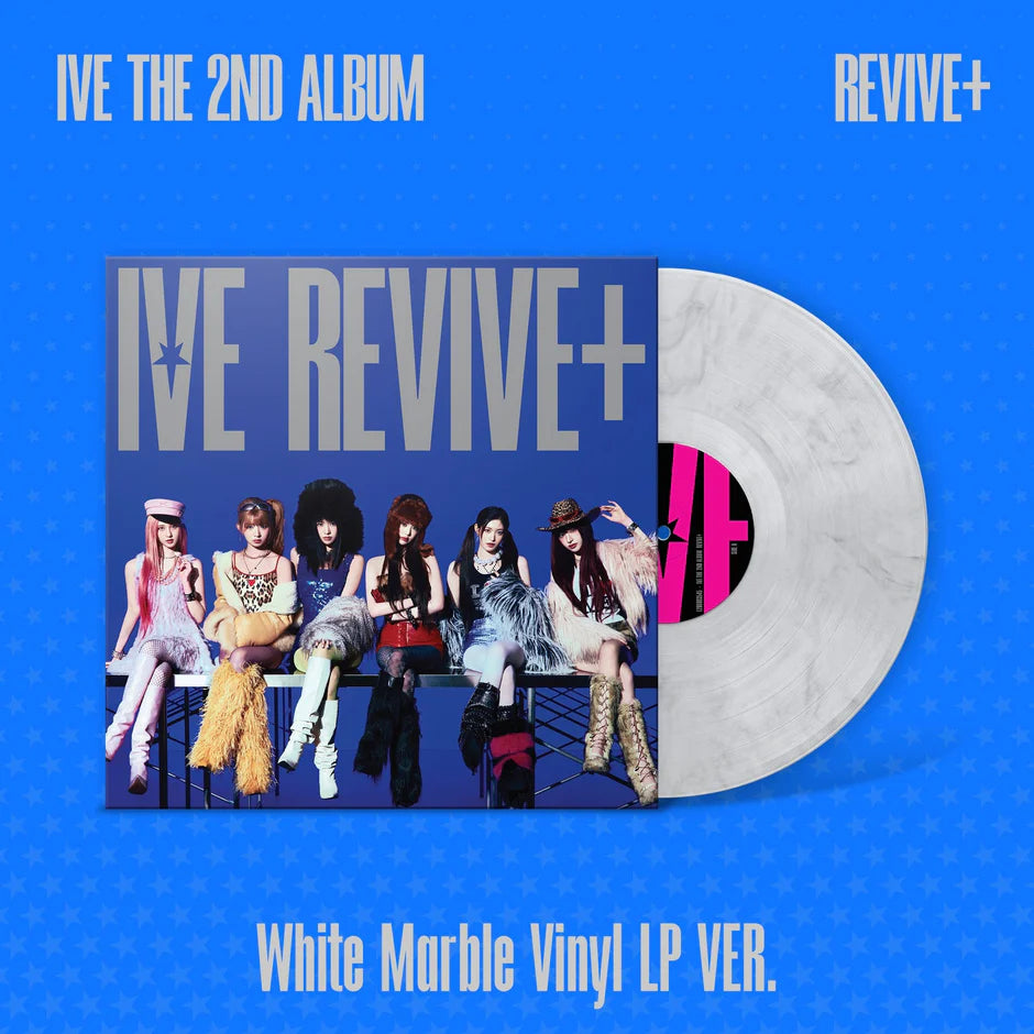 IVE - REVIVE+ [White Marble Vinyl LP Ver.]
