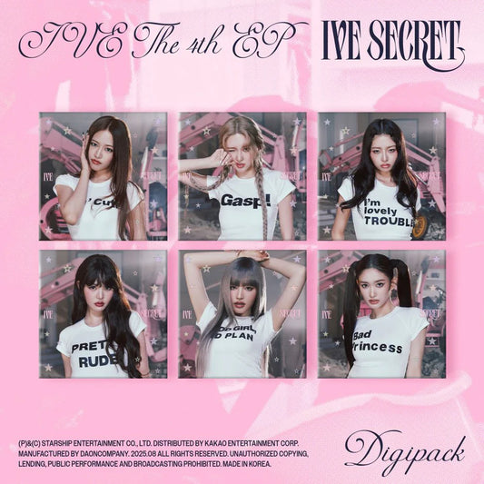 IVE - IVE SECRET [Digipack Ver.]