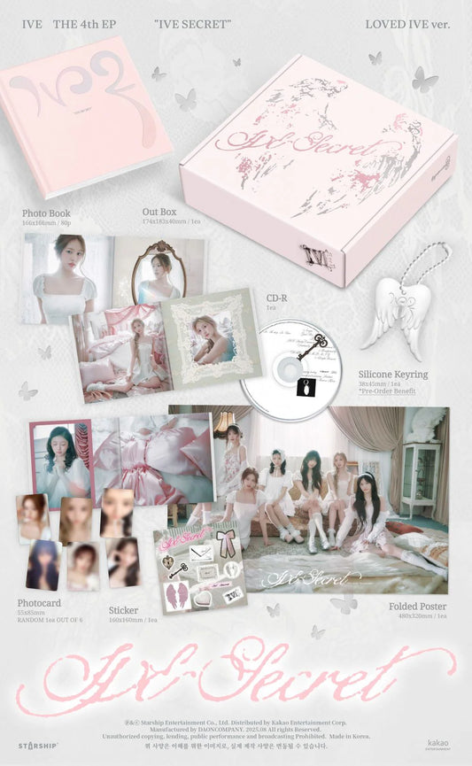 IVE - IVE SECRET [LOVED IVE Ver. (Limited Edition)]