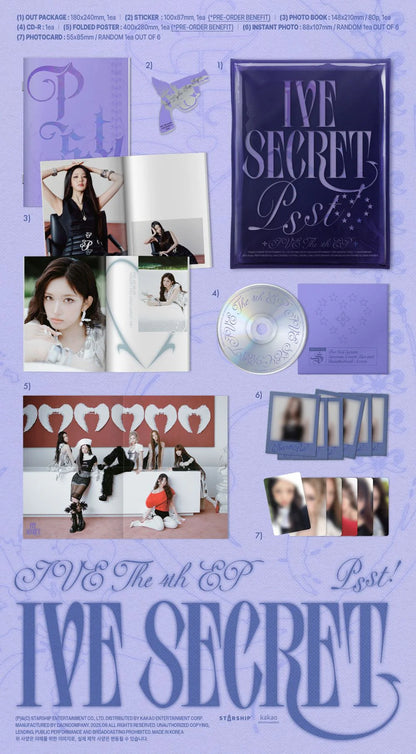 IVE - IVE SECRET [Standard Ver.]