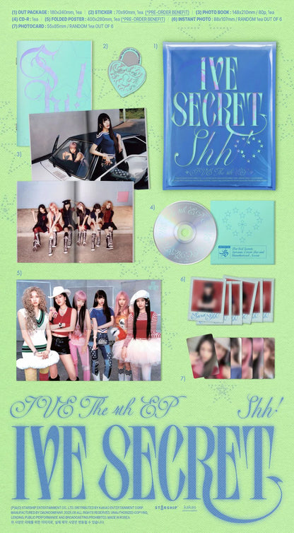 IVE - IVE SECRET [Standard Ver.]