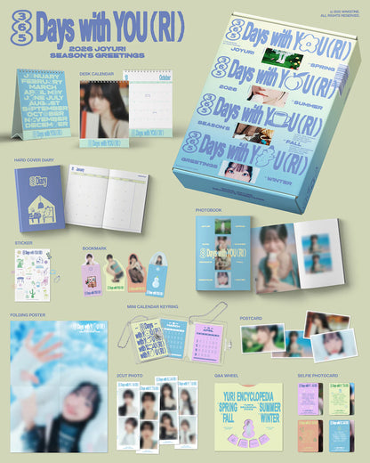 JO YURI - 2026 SEASON'S GREETINGS [365 Days with YOU(RI)]