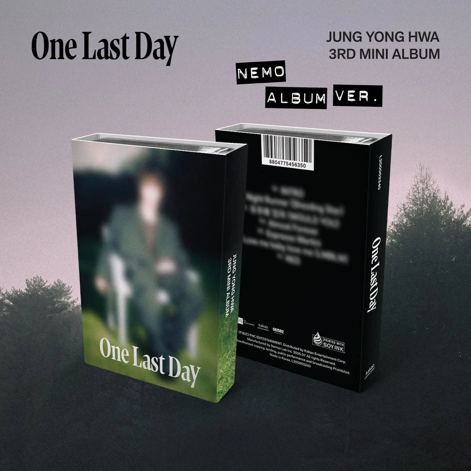 JUNG YONGHWA - One Last Day [NEMO ALBUM (LIMITED EDITION)]