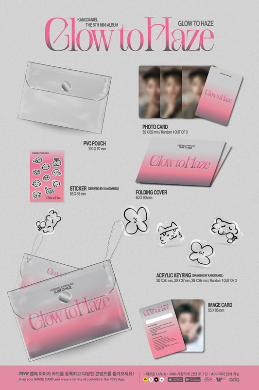 KANG DANIEL - Glow to Haze [PVC Pouch Ver.]