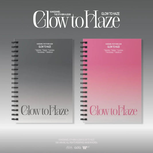 KANG DANIEL - Glow to Haze [Photo Book Ver.]