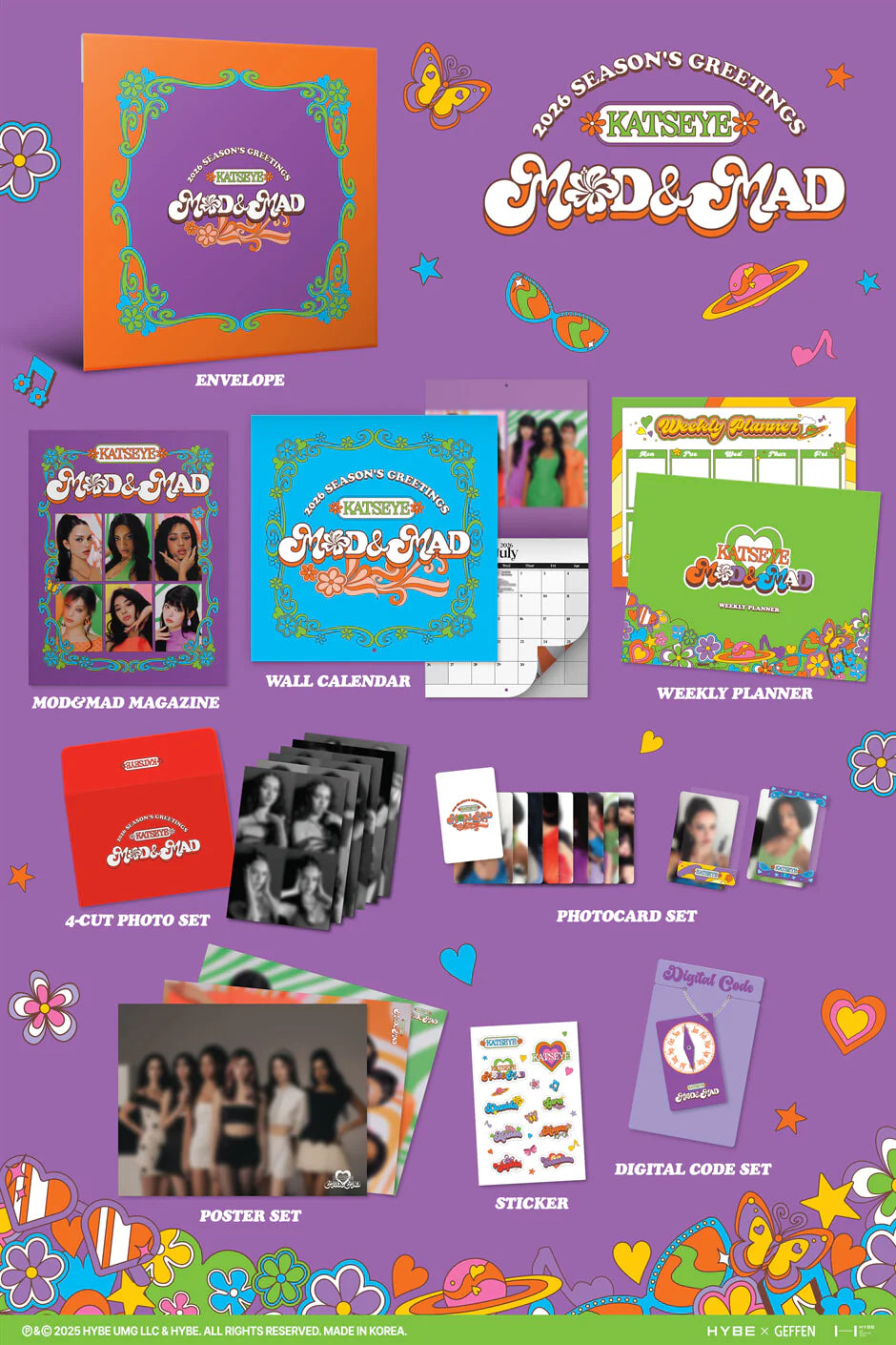 [WV POB] KATSEYE - 2026 SEASON'S GREETINGS