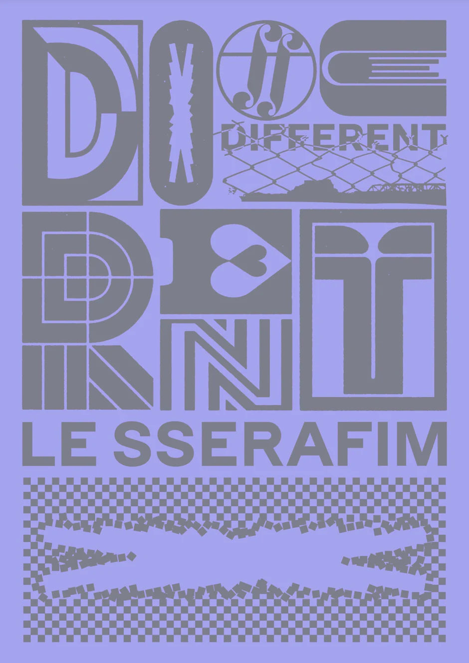 LE SSERAFIM - DIFFERENT [LIMITED EDITION (OFFBEAT CLOVE Ver.)]
