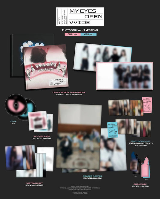 MEOVV - My Eyes Open VVide [Photobook Ver.]
