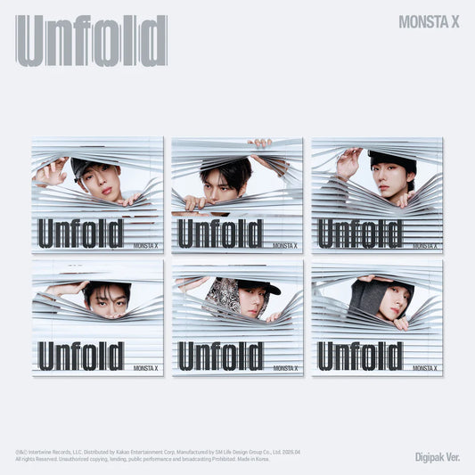 MONSTA X - Unfold [Digipack Ver.]