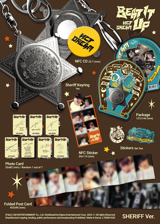 NCT DREAM - Beat It Up [Sheriff Ver. (Smart Album)]